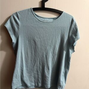 American Eagle Outfitters Light Blue Short Sleeve Tee
